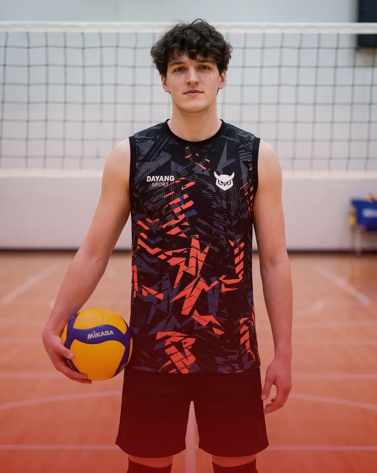 quipaciones de voleibol elásticas con personalización digital que no se cuartea.